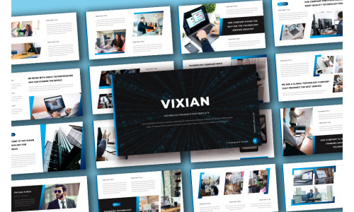 Vixian - Business Technology Powerpoint Template
