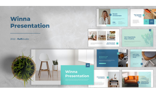 Winna - Minimalist Multipurpose PowerPoint Template