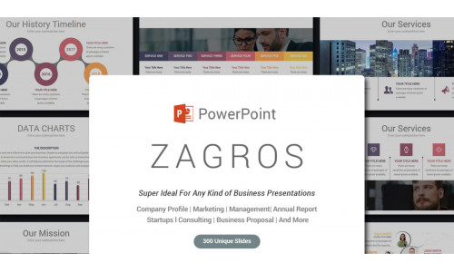 Zagros PowerPoint template #68714